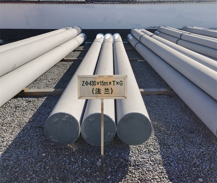 梅县430×15米×T×G砼电力电杆